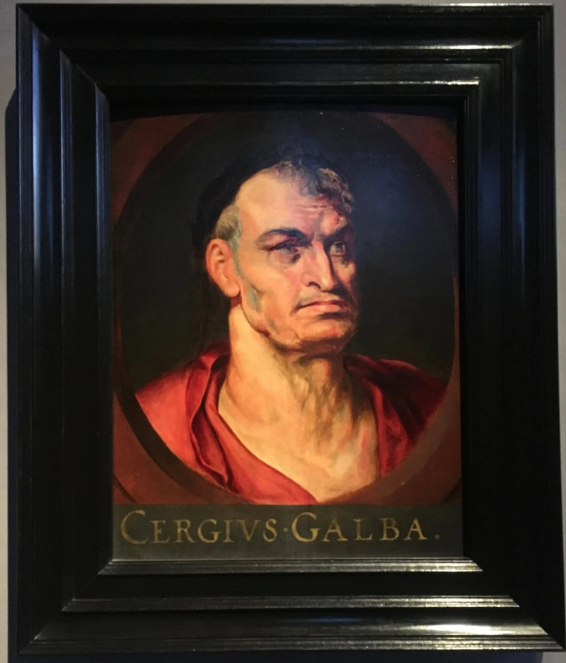 Portrett av keiseren Servius Sulpicius Galba - Peter Paul Rubens