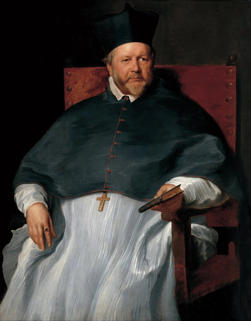 Portrett av biskop Joannes Malderus - Antoine van Dyck

Source:
Portrait de l'évêque Joannes Malderus - Antoine van Dyck