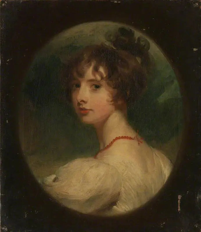 Portrett av den ærede Emily Mary Lamb (1787-1869), fremtidig grevinne Cowper og vicomtesse Palmerston - Thomas Lawrence