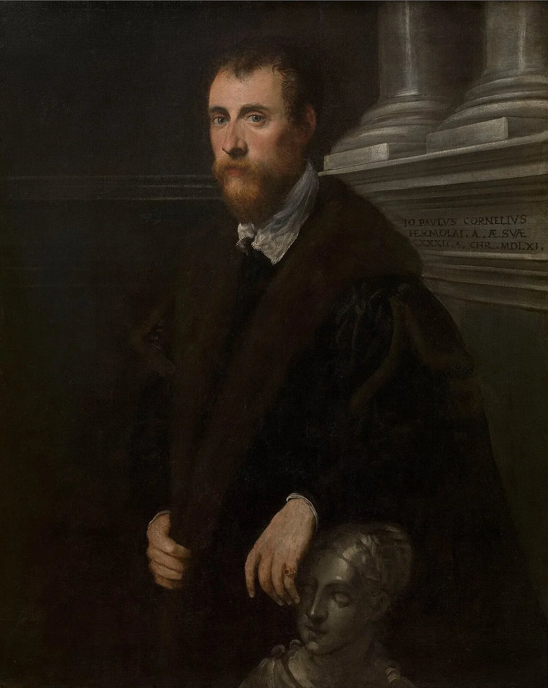 Portrett av humanisten Giovanni Paolo Cornaro - Jacopo Tintoretto