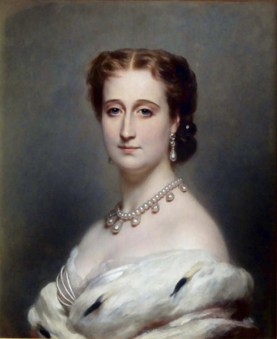 Portrett av keiserinne Eugénie - Franz Xaver Winterhalter

Source:
Portrait de l'impératrice Eugénie - Franz Xaver Winterhalter