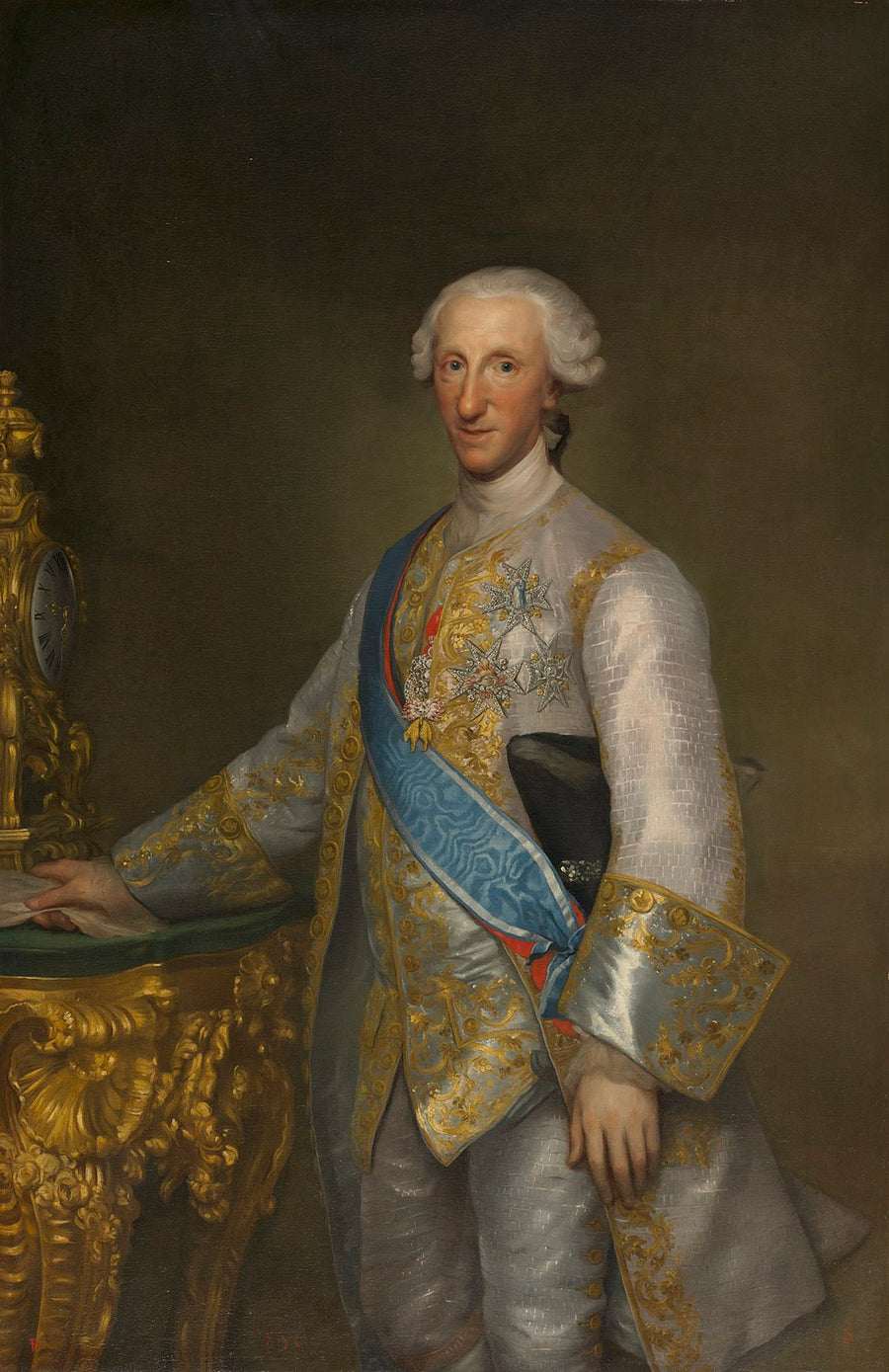 Portrett av den unge Don Luis de Bourbon - Anton Raphael Mengs