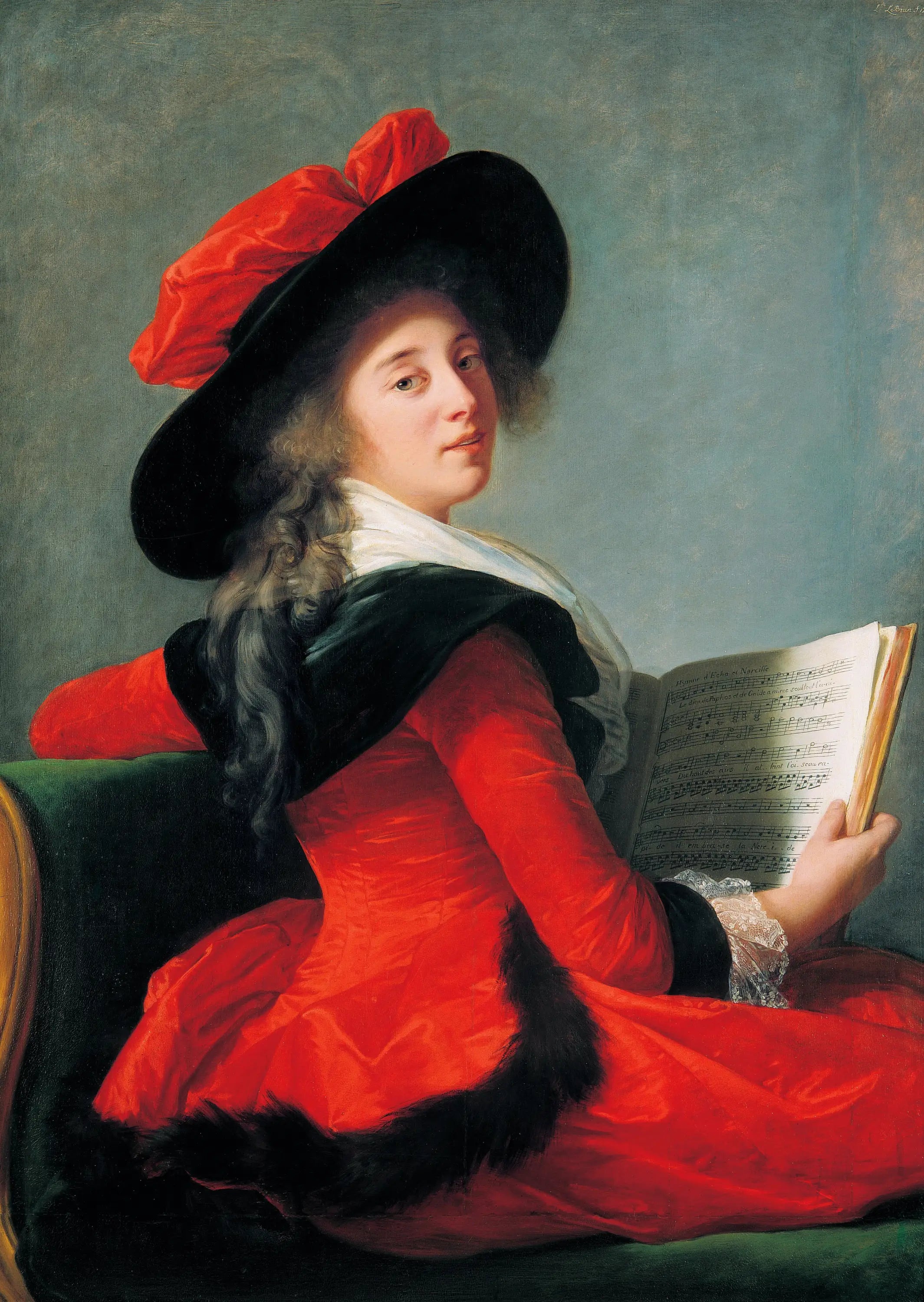 Portrait de la Baronne de Crussol - Élisabeth Vigée Le Brun - Alpha Reproduction