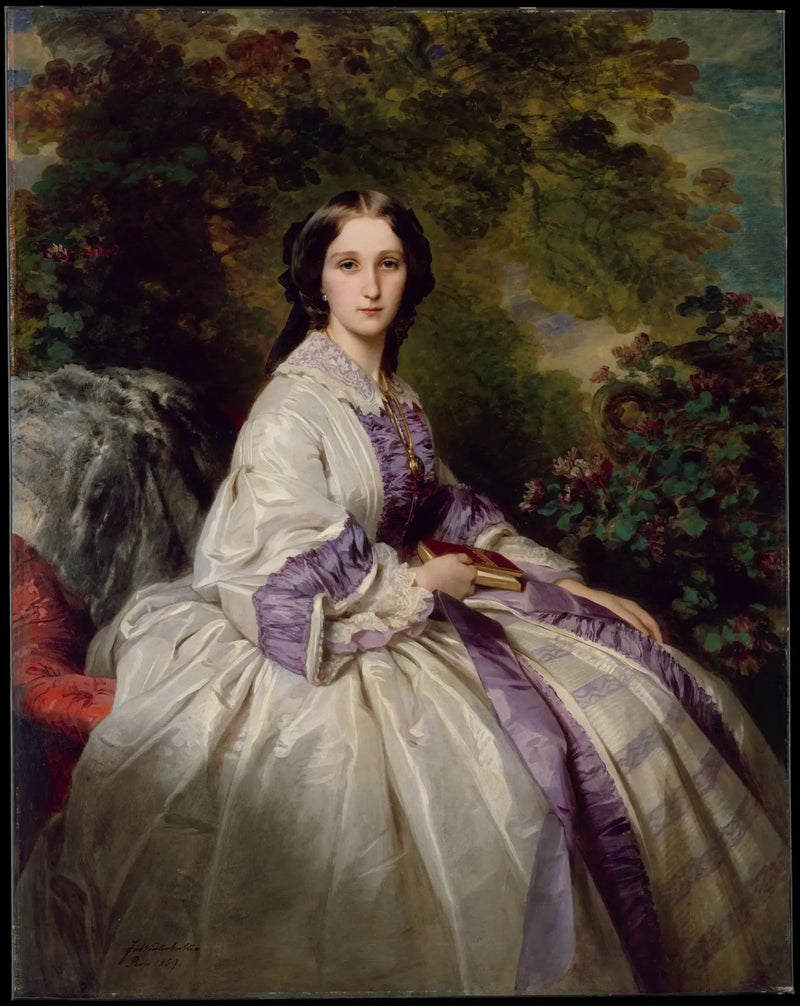 Portrett av grevinne Alexandre Nikolaïevitch Lamsdorff - Franz Xaver Winterhalter

Source:
Portrait de la comtesse Alexandre Nikolaïevitch Lamsdorff - Franz Xaver Winterhalter