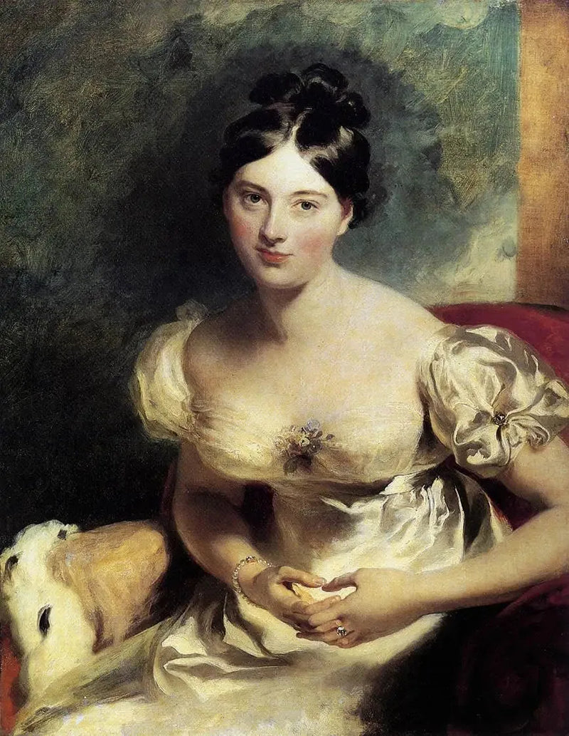 Portrett av grevinne de Blessington - Thomas Lawrence