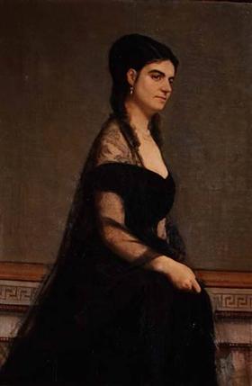 Portrait de la comtesse G. Tempestini - Giovanni Boldini image 1 copie de tableau peinte à la main