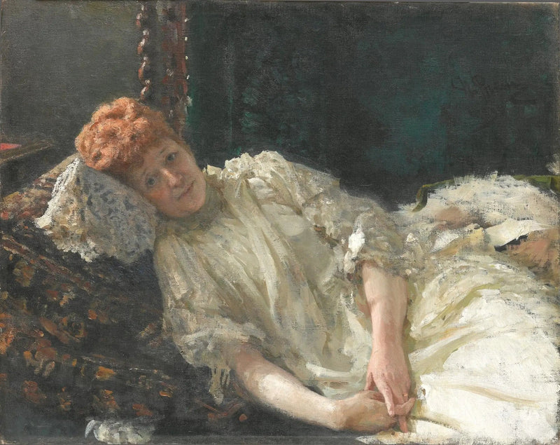 Portrett av grevinne Louise de Mercy-Argenteau - Ilya Repin
