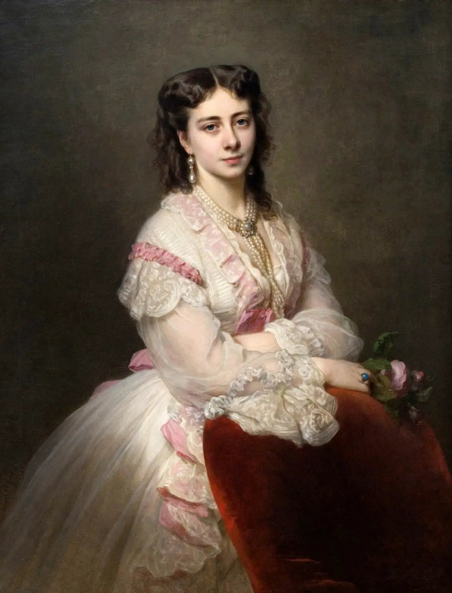 Portrett av grevinne Marie Branicka de Bialacerkiew [født prinsesse Sapieha] - Franz Xaver Winterhalter

Source:
Portrait de la comtesse Marie Branicka de Bialacerkiew [née princesse Sapieha] - Franz Xaver Winterhalter