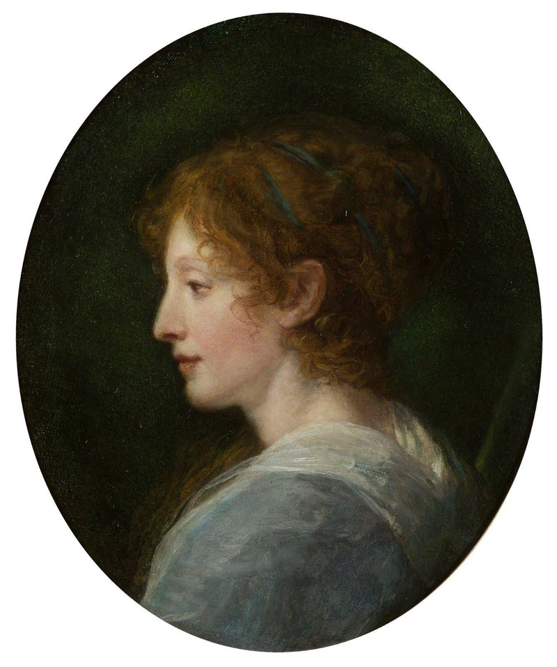 Portrett av grevinne Mollien - Jean-Baptiste Greuze