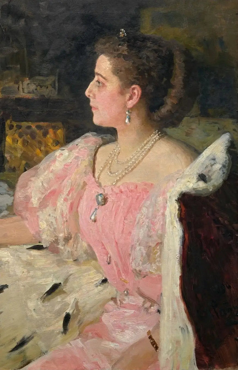 Portrett av grevinne Natalia Petrowna Golovina - Ilya Repin