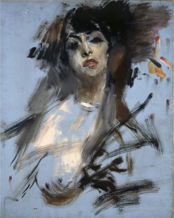 Portrett av grevinne Saffo Zuccoli - Giovanni Boldini