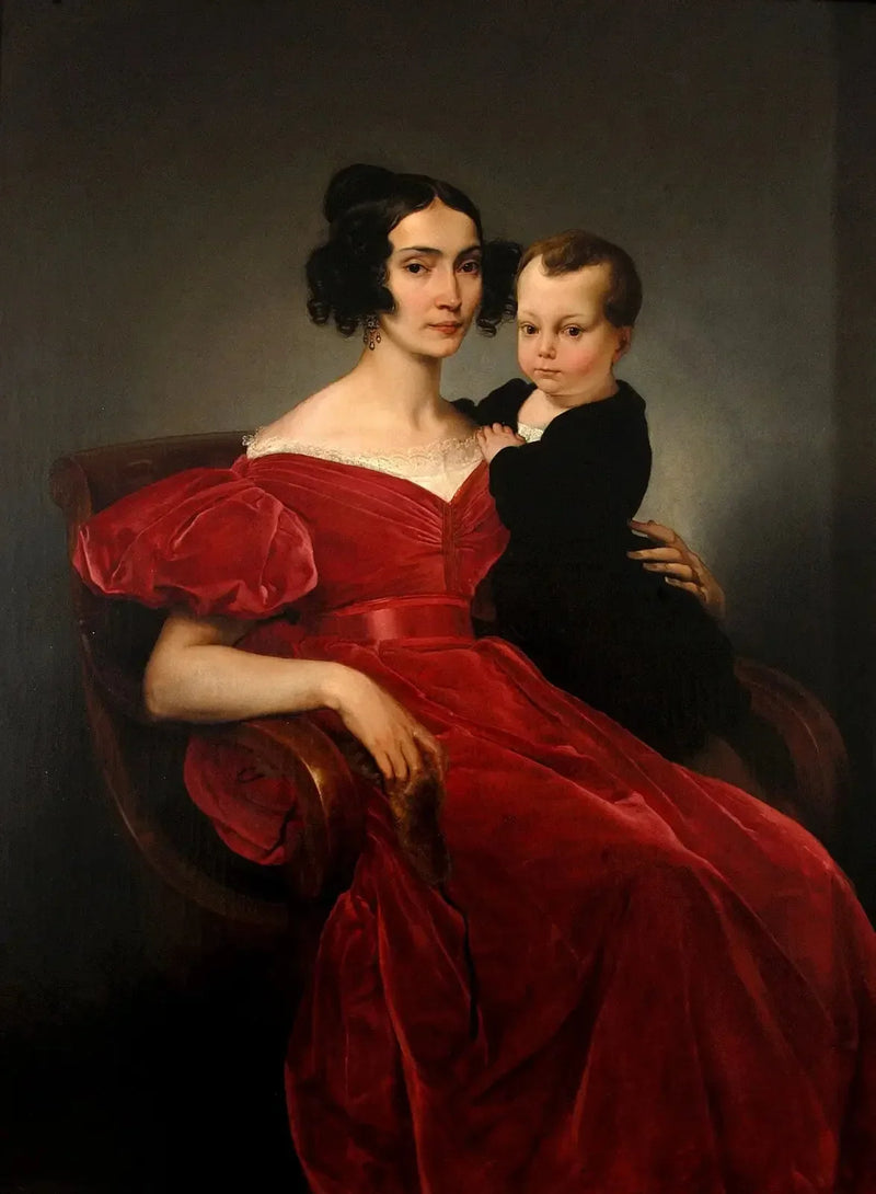 Portrett av grevinne Teresa Zumali Marsili med sønnen Giuseppe - Francesco Hayez

Source:
Portrait de la comtesse Teresa Zumali Marsili avec son fils Giuseppe - Francesco Hayez