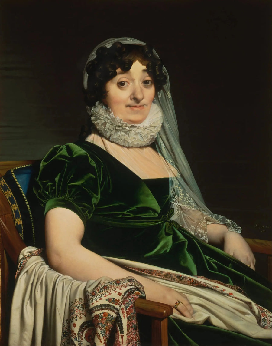 Portrett av grevinne av Tournon - Jean-Auguste-Dominique Ingres