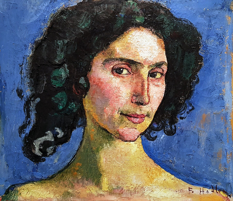 Portrett av danseren Giulia Leonardi - Ferdinand Hodler