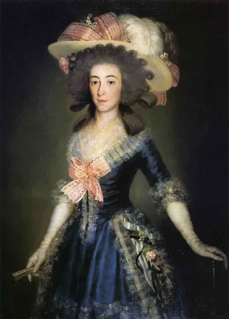 Portrett av hertuginnen av Osuna - Francisco de Goya