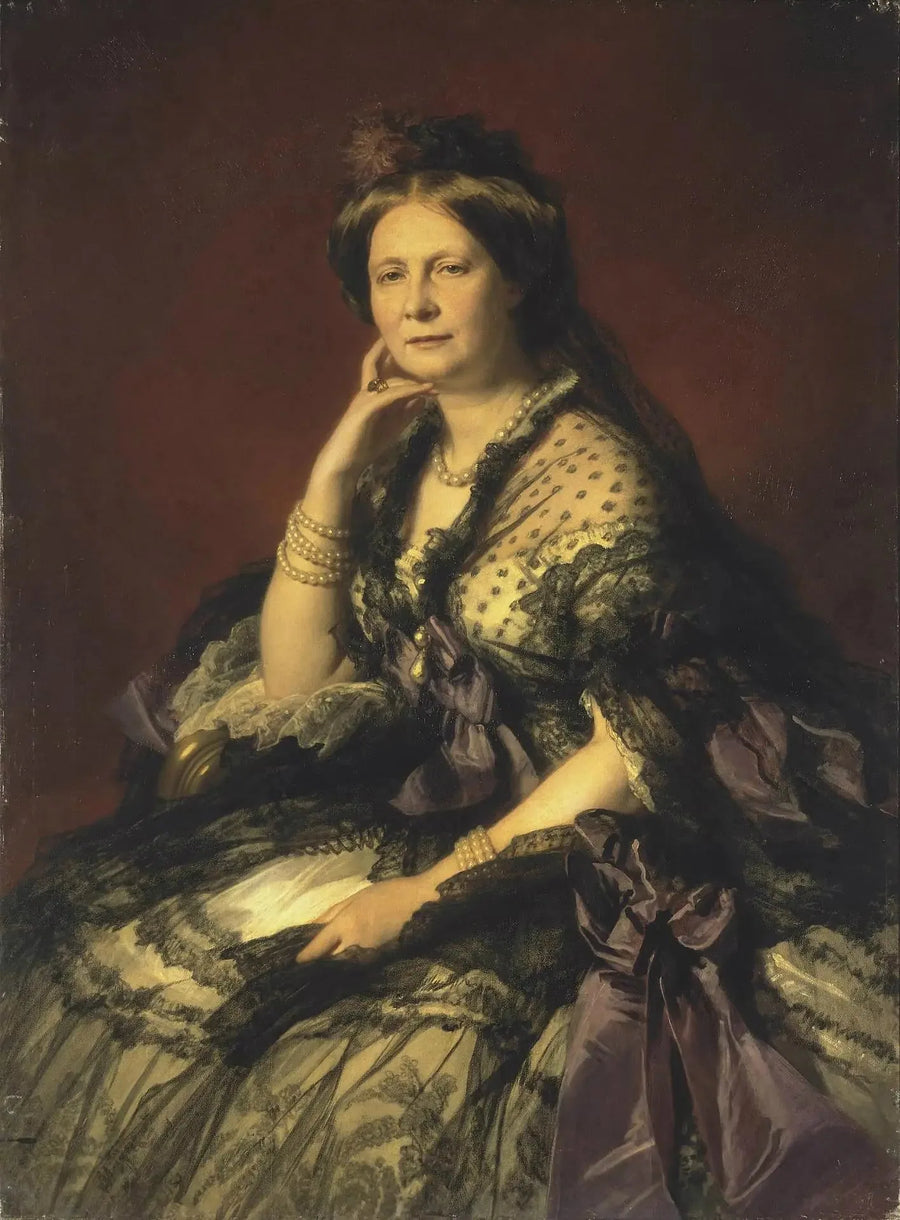 Portrett av storhertuginne Elena Pavlovna - Franz Xaver Winterhalter

Source:
Portrait de la grande-duchesse Elena Pavlovna - Franz Xaver Winterhalter