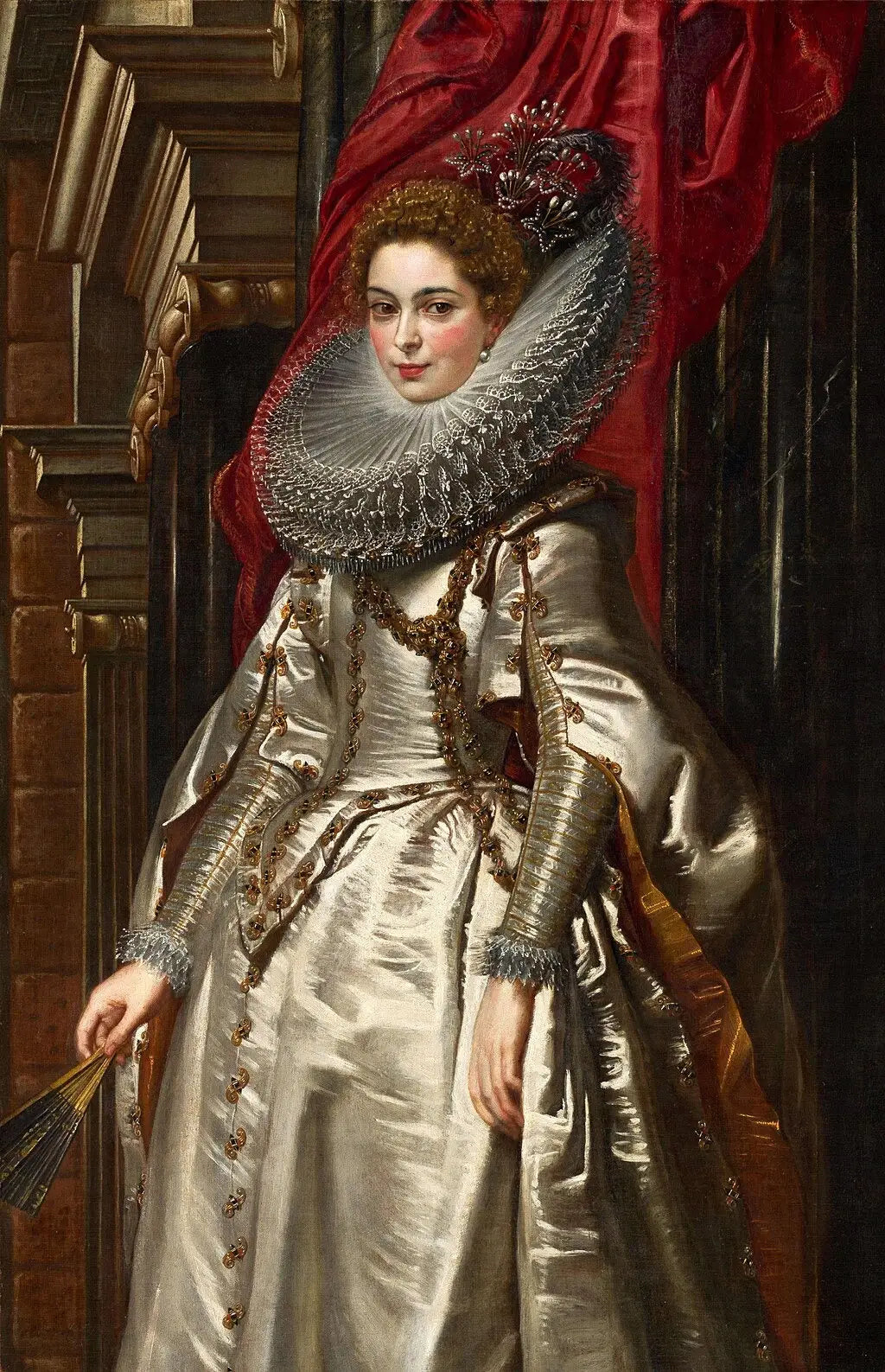 Portrait de la marchesa Brigida Spinola Doria - Peter Paul Rubens image 1 tableau peint à l’huile sur toile