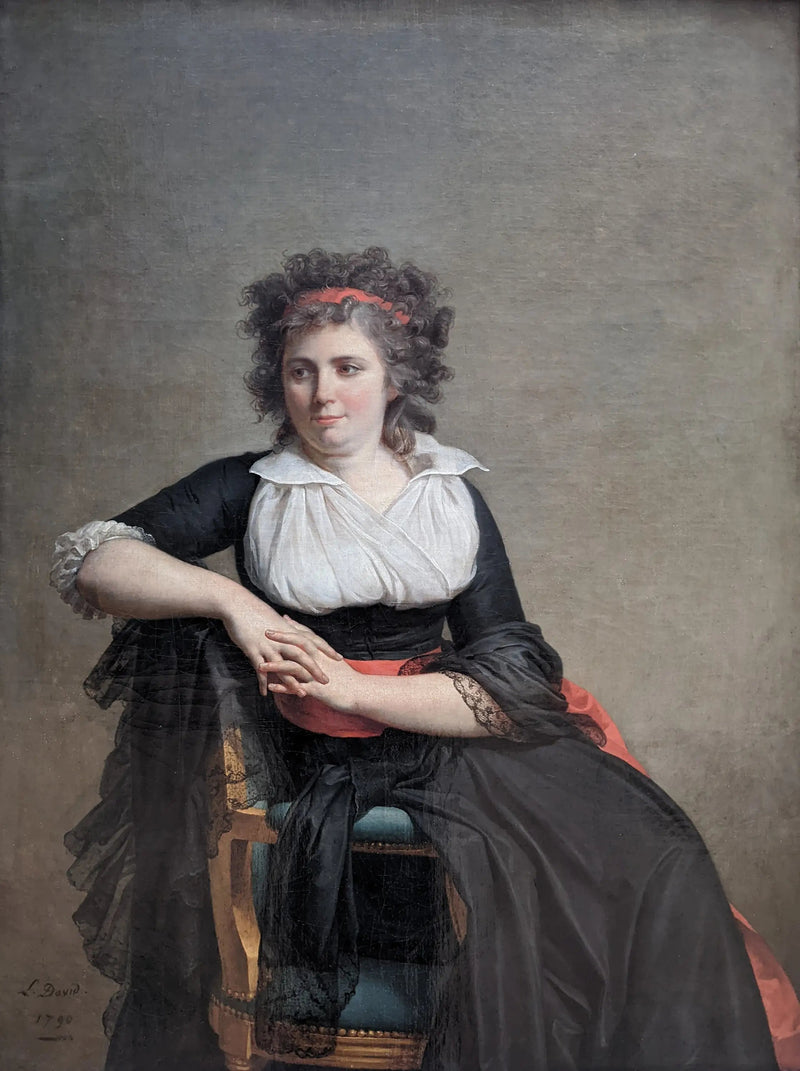 Portrett av markisen av Orvilliers - Jacques-Louis David