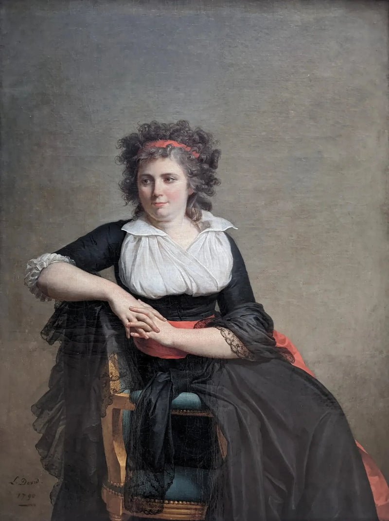 Portrett av markisen av Orvilliers - Jacques-Louis David