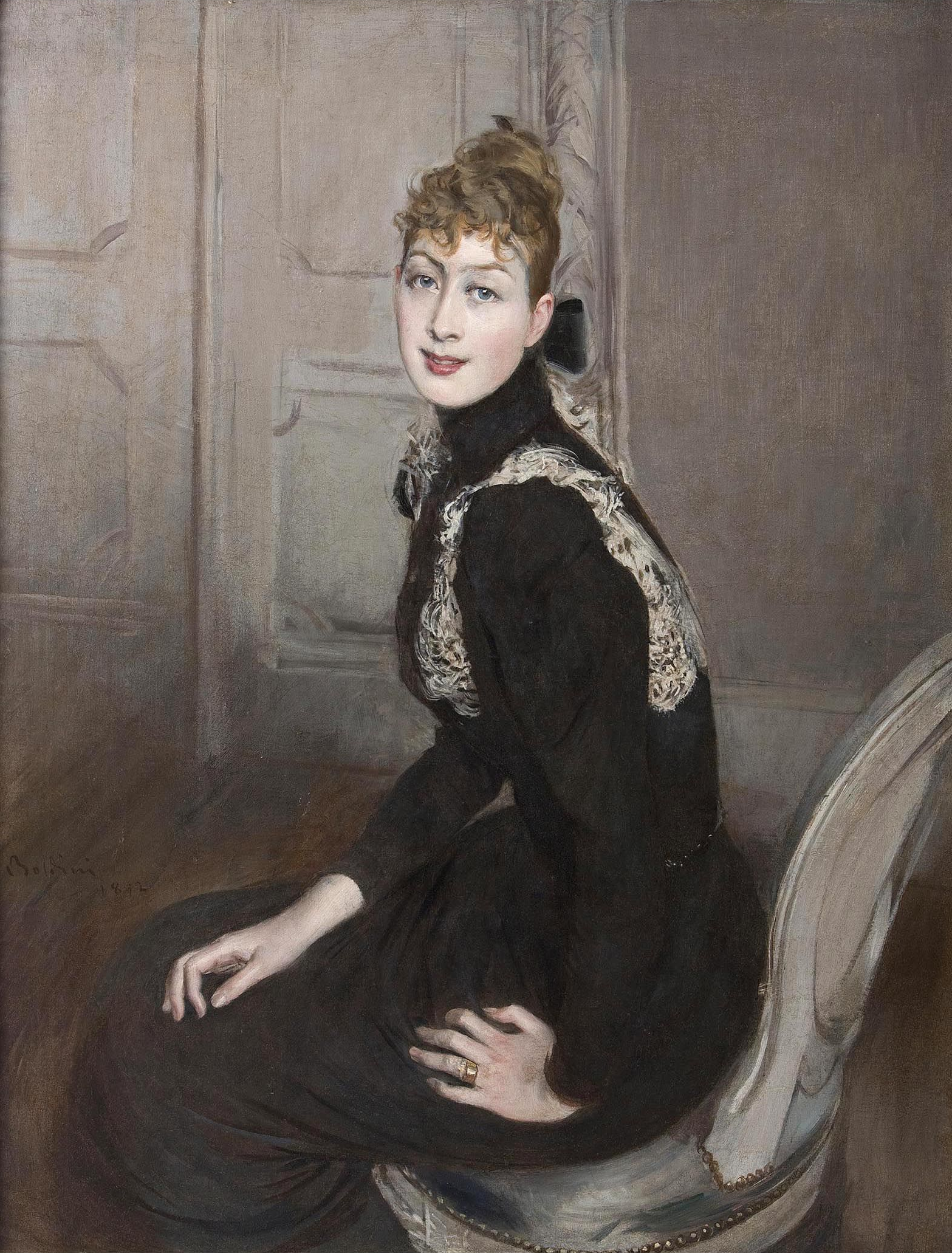 Portrait de la marquise Franzoni - Giovanni Boldini - Alpha Reproduction