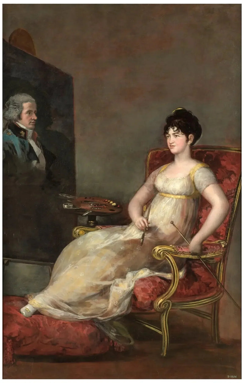 Portrett av markisen av Villafranca - Francisco de Goya