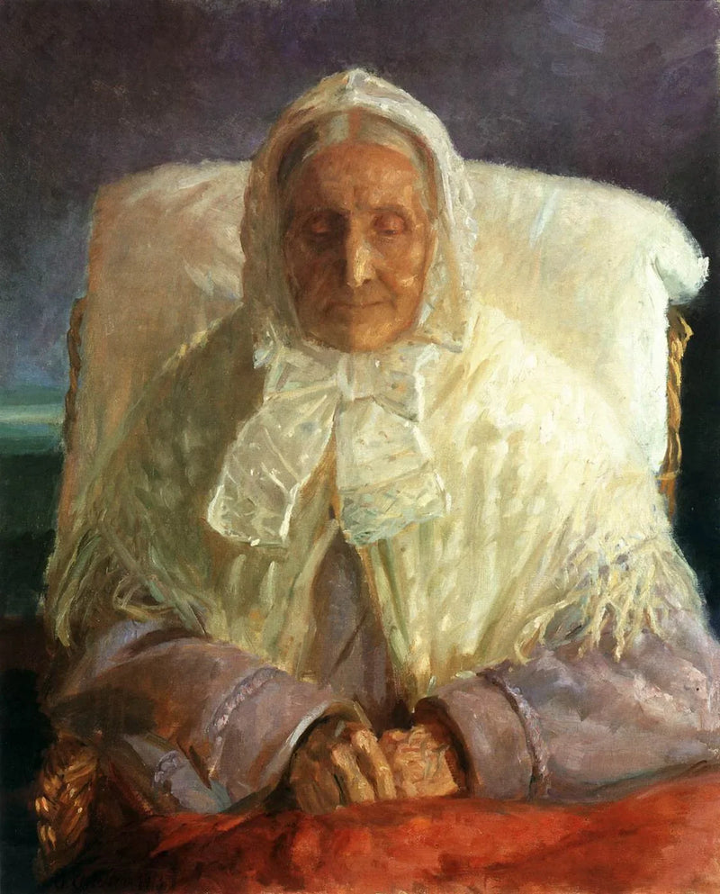 Portrait de la mère - Anna Ancher