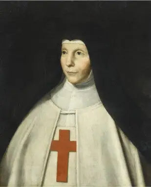 Portrett av Englenes Mor Suireau - Philippe de Champaigne