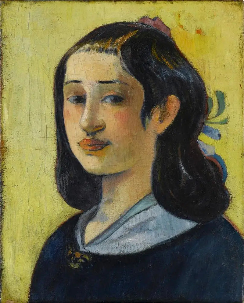 Portrett av kunstnerens mor - Paul Gauguin