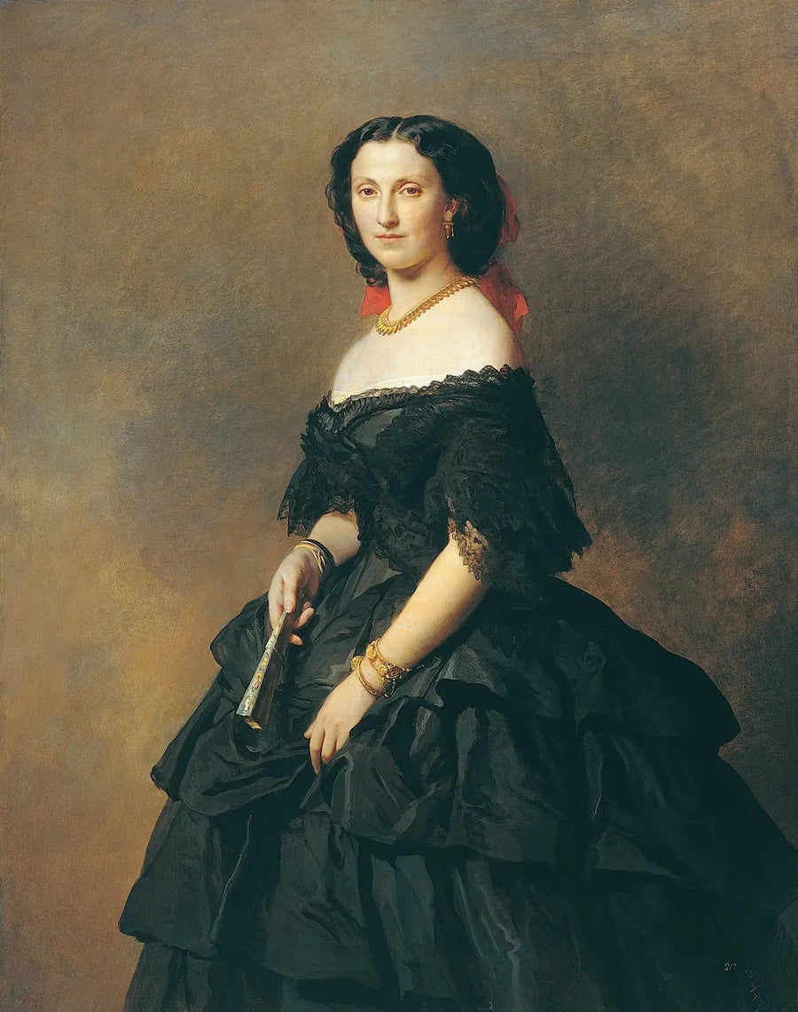 Portrett av prinsesse Elisabeth Alexandrovna Baryatinskaya - Franz Xaver Winterhalter

Source:
Portrait de la princesse Élisabeth Alexandrovna Baryatinskaya - Franz Xaver Winterhalter