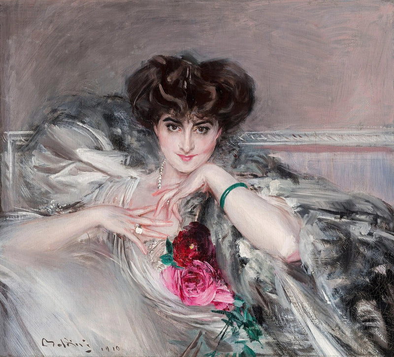 Portrett av prinsesse Marie Radziwiłł - Giovanni Boldini