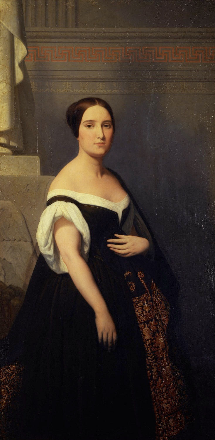Portrett av prinsesse Mathilde Bonaparte - Ary Scheffer