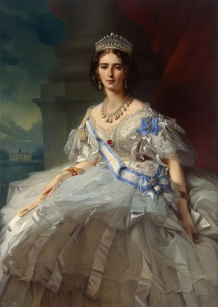 Portrett av prinsesse Tatiana Yusupova - Franz Xaver Winterhalter

Source:
Portrait de la princesse Tatiana Yusupova - Franz Xaver Winterhalter