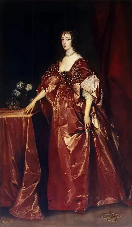 Portrett av dronning Henriette-Marie - Antoine van Dyck

Source:
Portrait de la reine Henriette-Marie - Antoine van Dyck