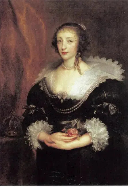 Portrett av dronning Henriette Marie - Antoine van Dyck

Source:
Portrait de la reine Henriette Marie - Antoine van Dyck