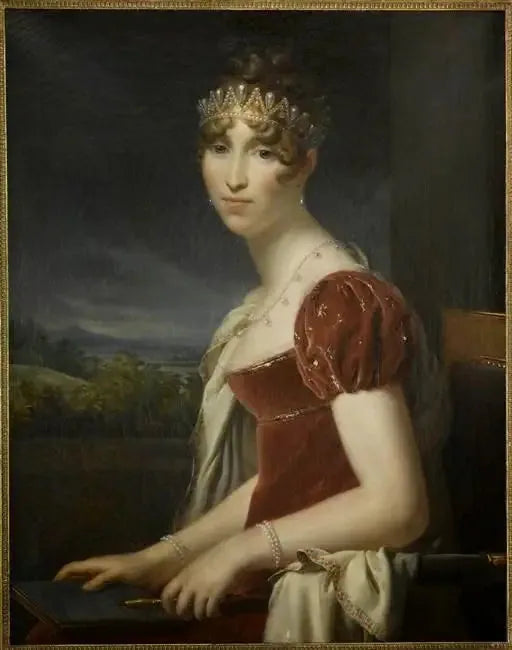 Portrait de la reine Hortense - François Gérard image 2 reproduction réalisée par Alpha Reproduction