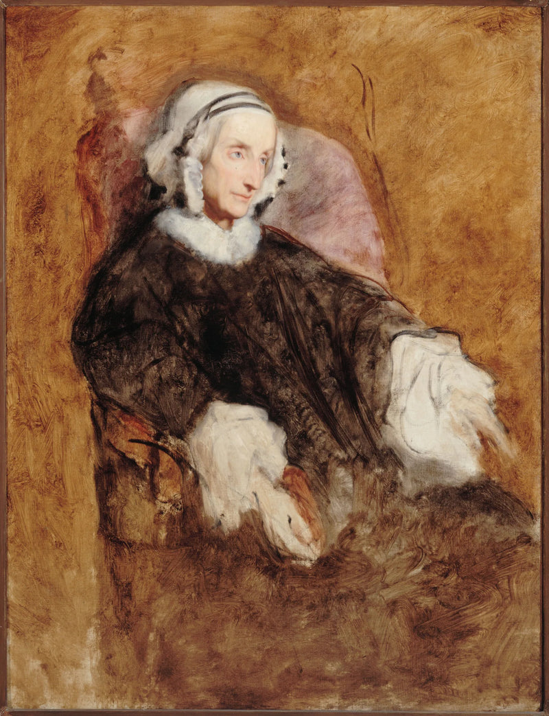 Portrett av dronning Marie-Amélie i sorg - Ary Scheffer