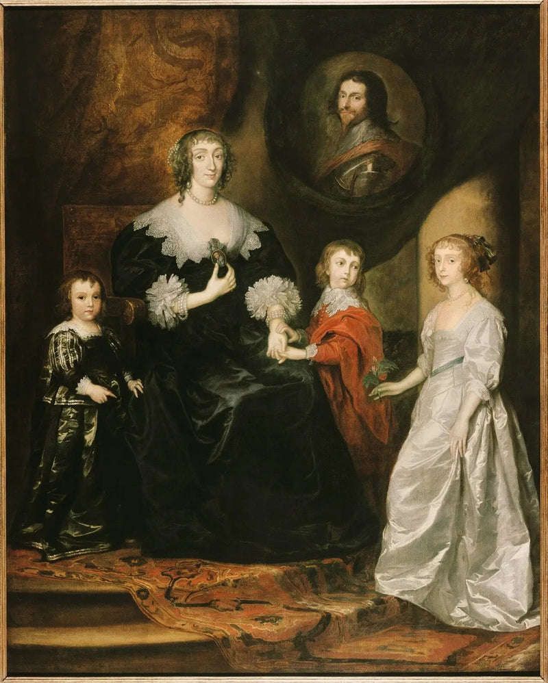 Portrett av enke etter hertugen av Buckingham og hennes barn - Antoine van Dyck

Source:
Portrait de la veuve du duc de Buckingham et de ses enfants - Antoine van Dyck