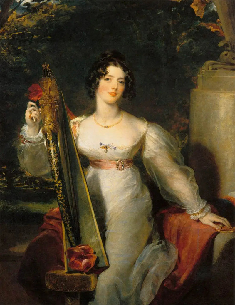 Portrett av Lady Elizabeth Conyngham - Thomas Lawrence