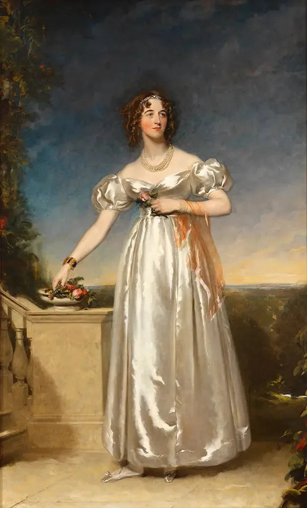 Portrett av Lady Sarah Ingestre - Thomas Lawrence