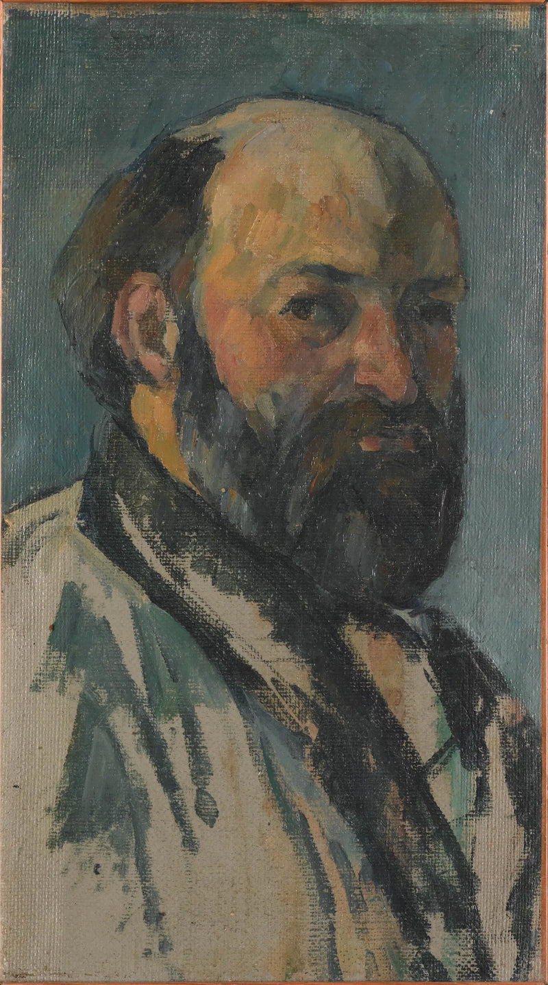 Portrett av kunstneren - Paul Cézanne