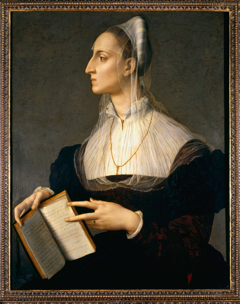 Portrett av Laura Battiferri - Bronzino