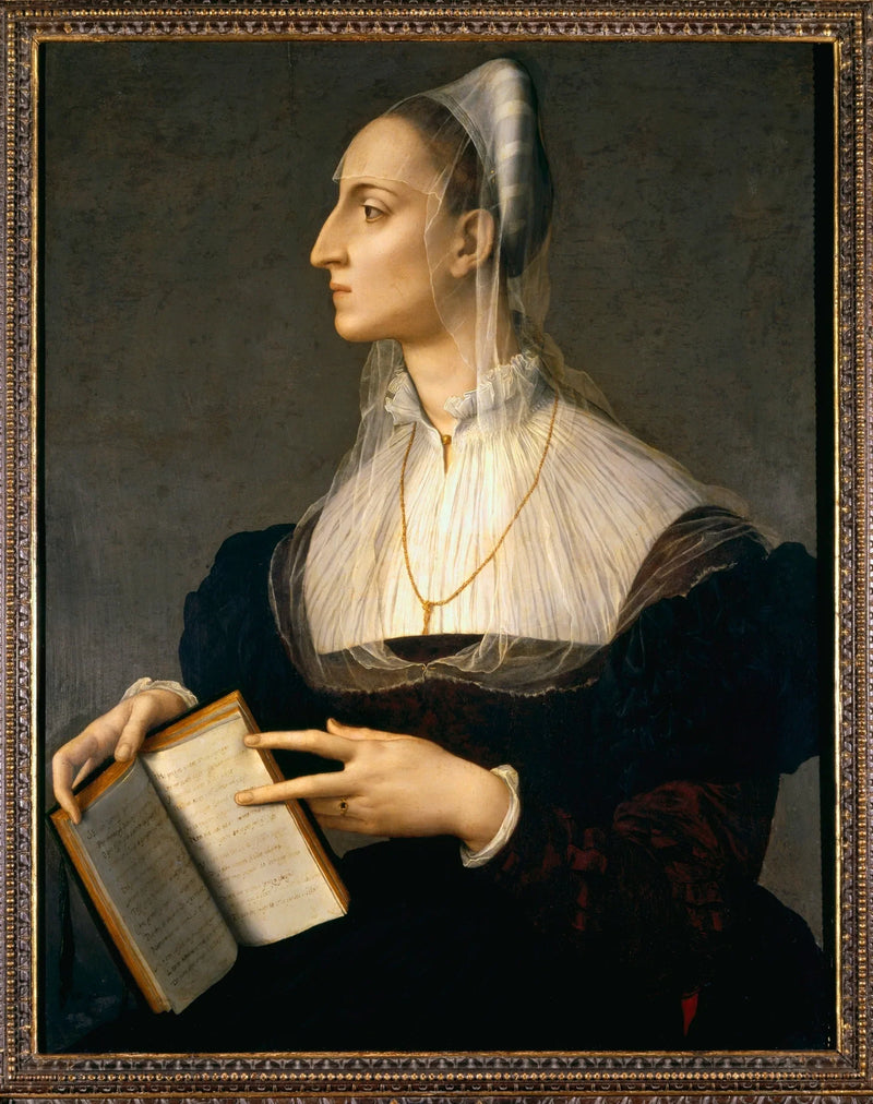 Portrett av Laura Battiferri - Bronzino