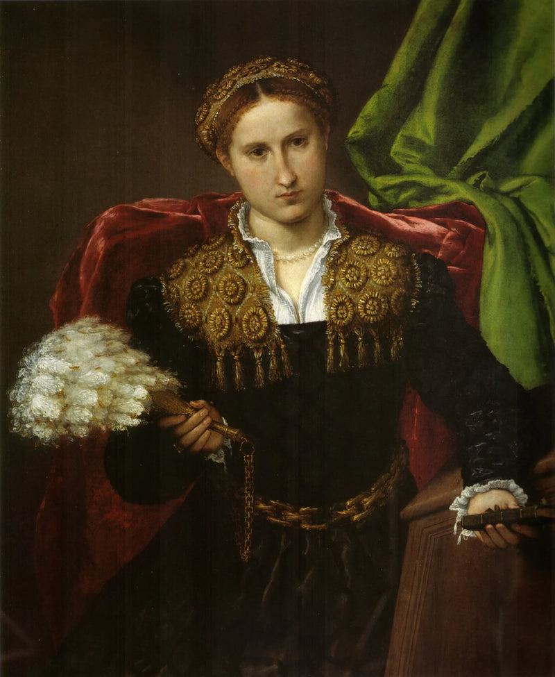 Portrett av Laura da Pola - Lorenzo Lotto