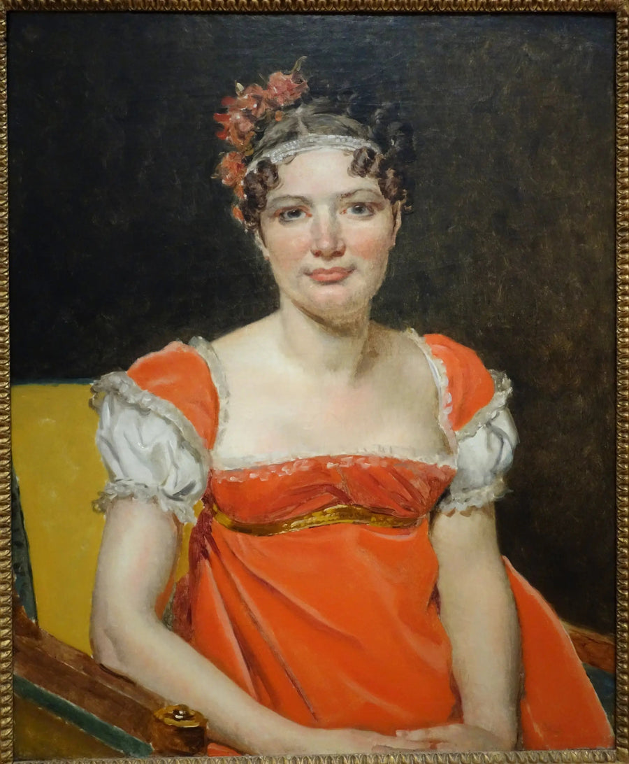 Portrett av Laure-Émilie-Félicité David, Baronesse Meunier - Jacques-Louis David