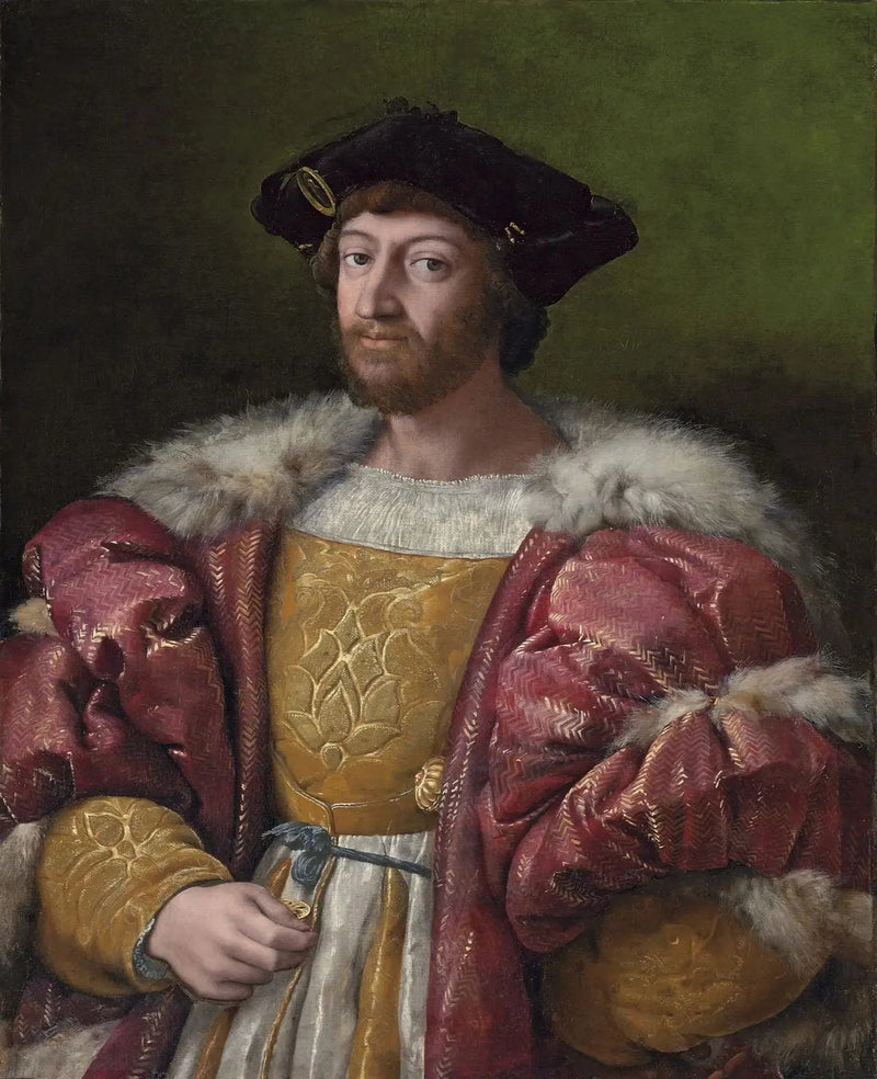 Portrett av Laurent de Médicis, hertug av Urbino - Raphaël Sanzio