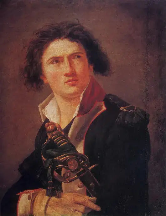 Portrett av Lazare Hoche - Jacques-Louis David