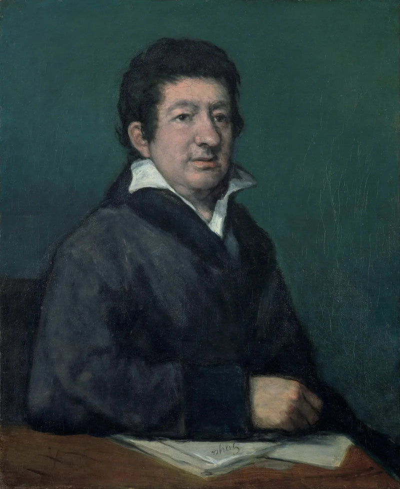 Portrett av Leandro Fernández de Moratín (1824) - Francisco de Goya
