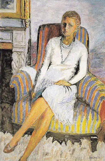 Portrett av Leila Claude Anet - Pierre Bonnard