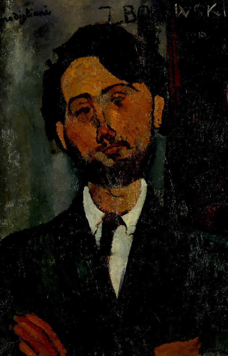 Portrett av Léopold Zborowski - Amedeo Modigliani