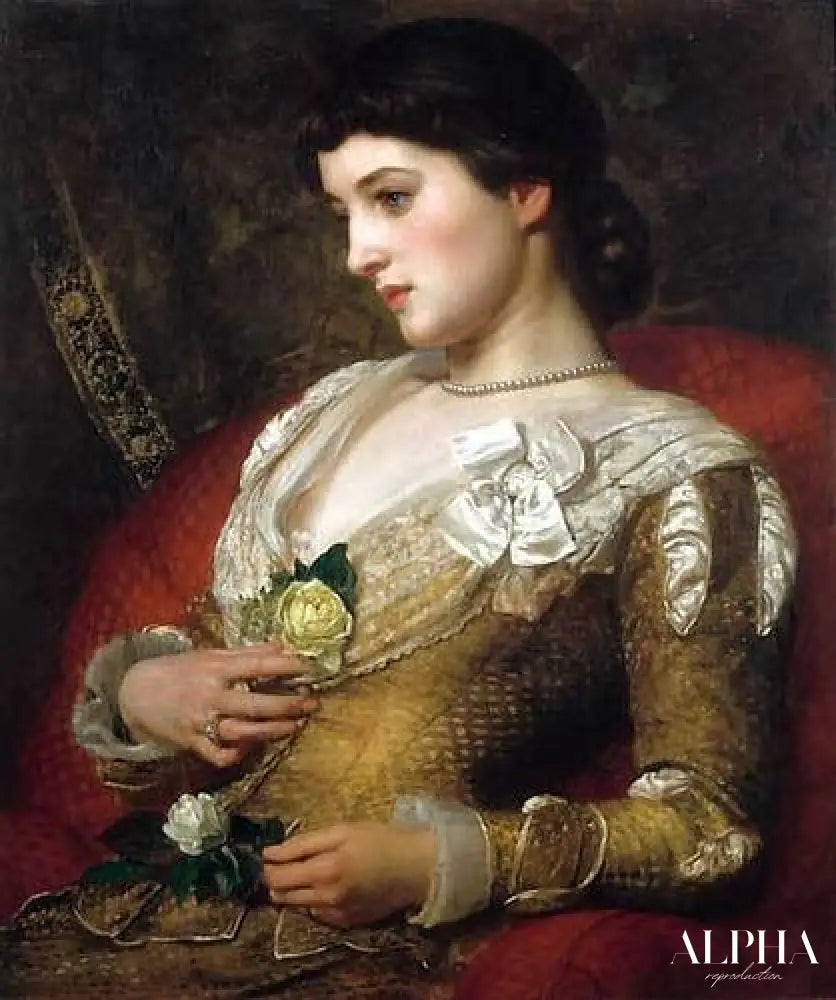 Portrait de Lillie Langtry - Edward Poynter - Reproductions de tableaux et peintures haut de gamme